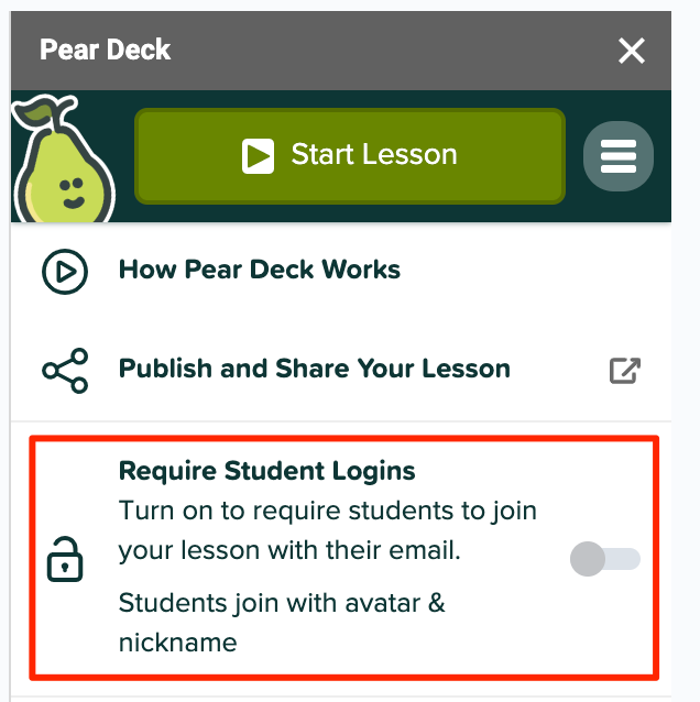 How to Present a Pear Deck