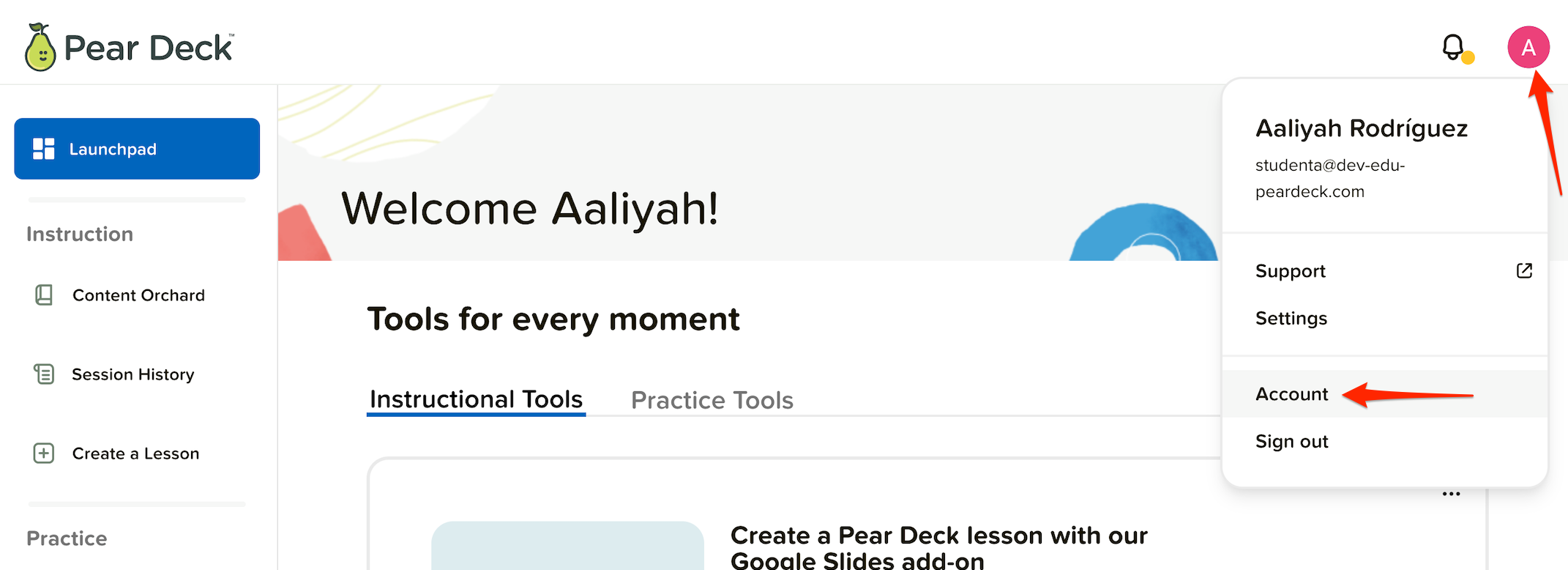 Pear Deck for Subscription Managers