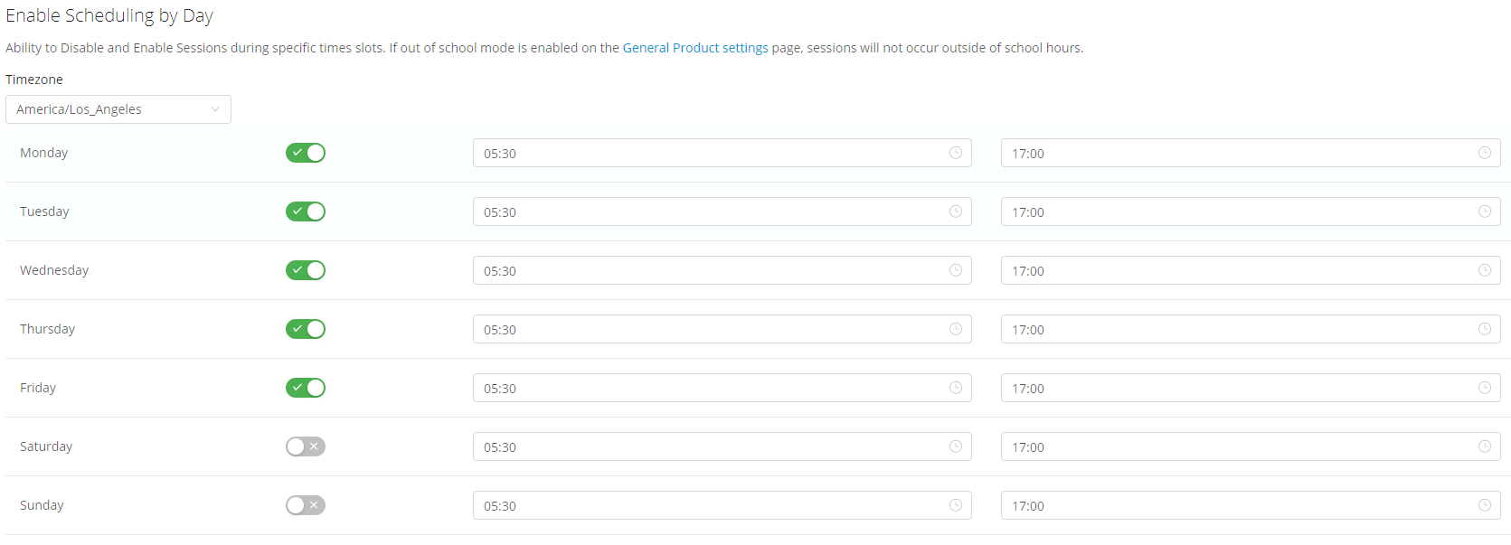 When is GoGuardian Monitoring?
