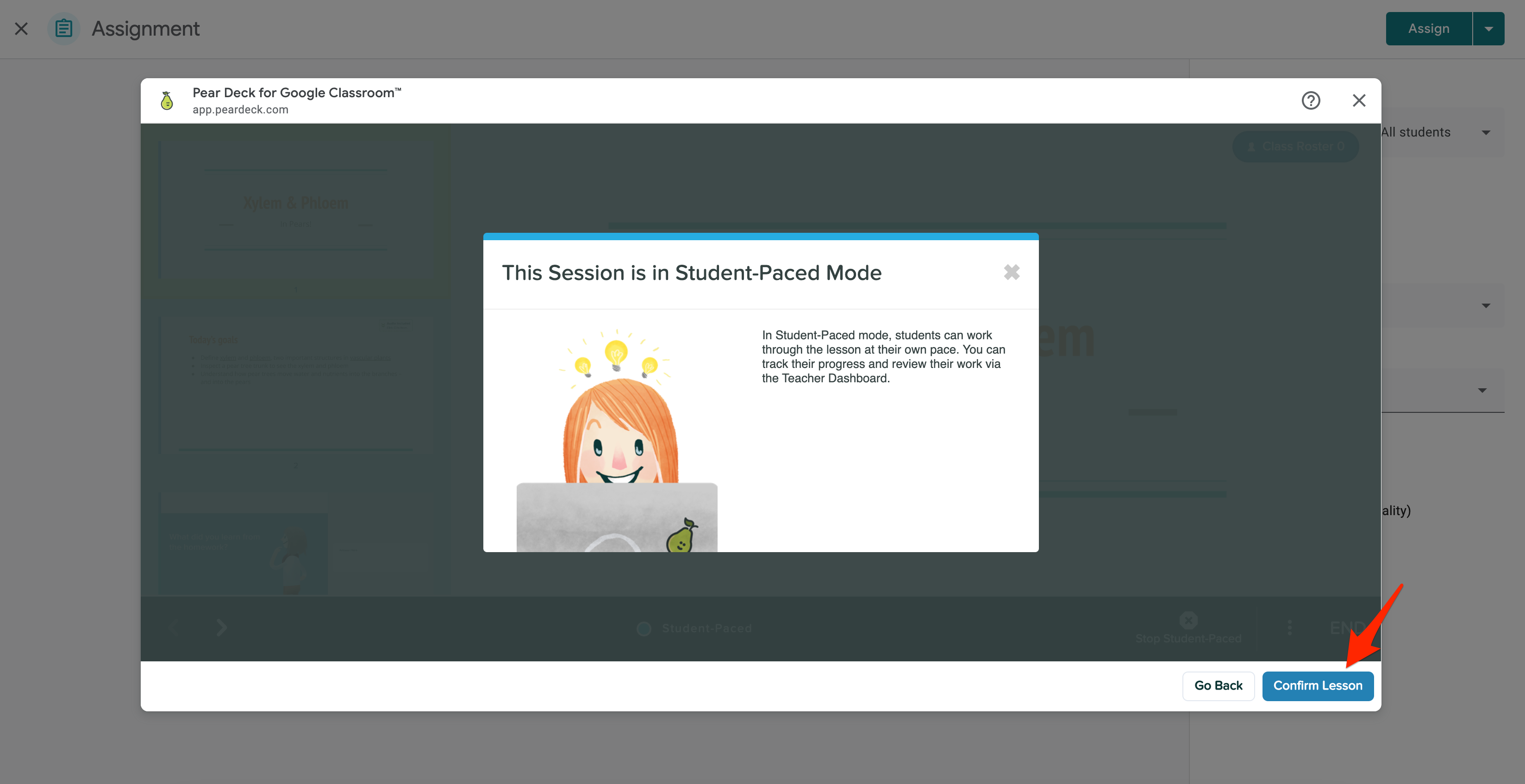 How to use the Pear Deck for Google Classroom Addon